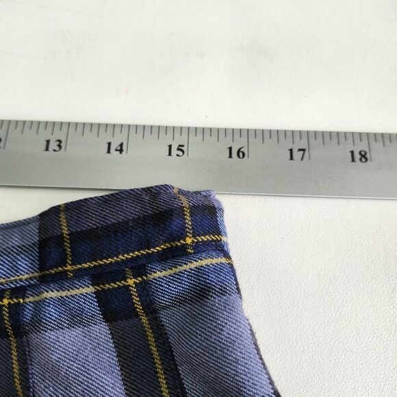 Lands End Youth Girls School Uniform Jumper 16+ and Skirt 16 Blue Yellow Plaid - Picture 15 of 16